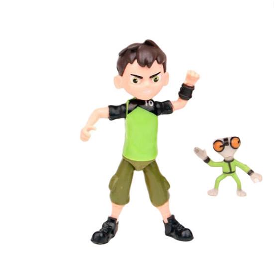 1 ks Kreslený Ben 10 Omnitrix Alien Force Akční figurky Šedá hmota Čtyřruký Diamantová hlava PVC Modelová sbírka Dětský dárek Hračka
