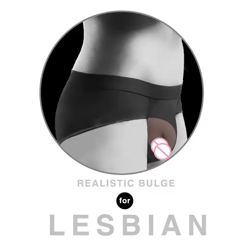 GOFLYING FTM Packer Ultra Soft Realistic Short Small Dildo Dress Male Genitalia Transgender Ftm Prosthetics Penis