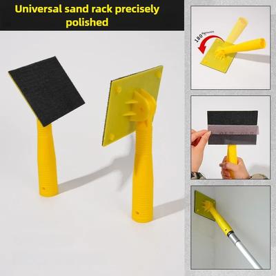 Schleifklotzhalter Universal Selbstklebend Langlebig Wandflächenglättung Holzbearbeitung Polieren Handwerkzeug Heimwerker
