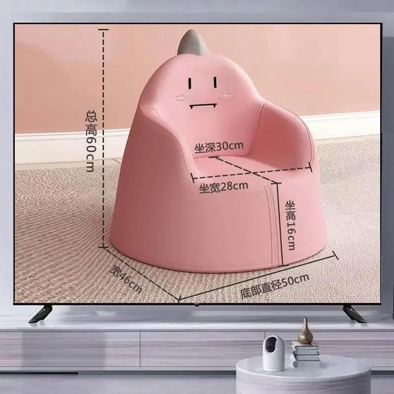 Mini Divano Cartoon per Bambini Baby Carino Coniglio Orso Sedile Rimovibile Lavabile Bambino Bambina 1-6 Anni Piccolo Divano Confortevole per Leggere