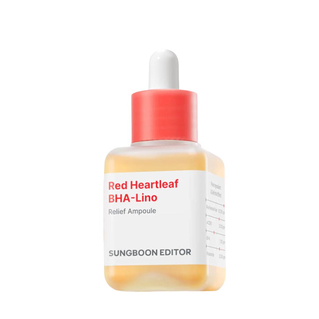 SUNGBOON EDITOR Red Heartleaf BHA Ampoule Acne Care Serum 40ml