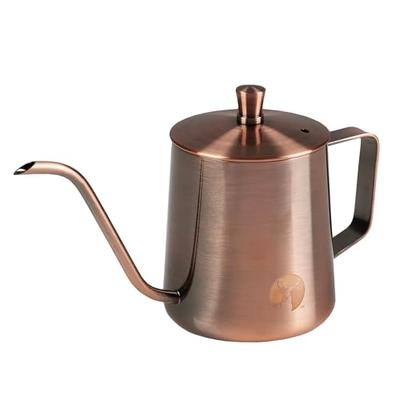Kapitein Hert (KAPITEIN STAG) Koffiepot, Druppelketel, 380 ml Volle Inhoud, Argo, Brons, UW-3579