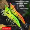 High-Value Spicy Shrimp Lure: Fluorescent, Soft Leg, Sound Bead Squid Hook Umbrella with Big Tail