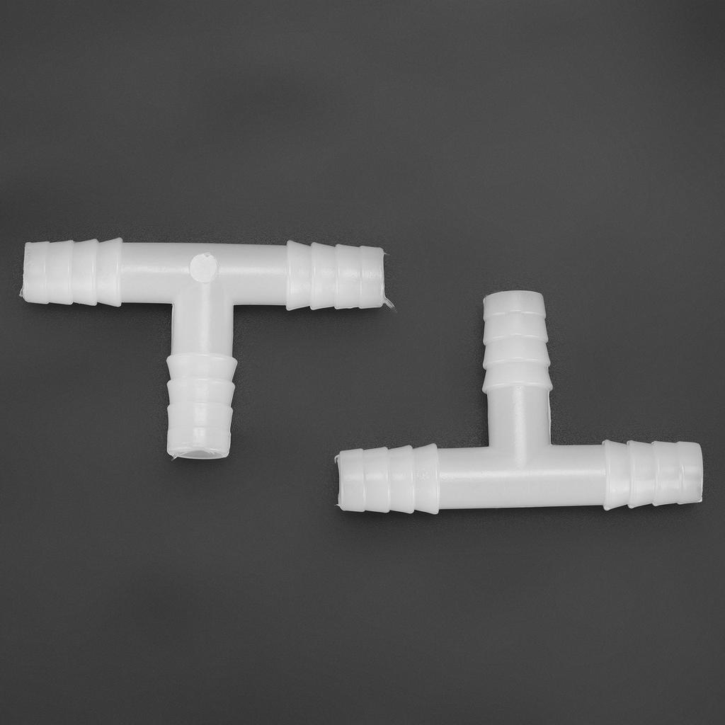 T Shape Control Valve Connector, 10mm Plastic Aquarium   Hose Connector, Water Pipe Fitting for Aquarium Hose Pipe Fitting
