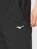 Mizuno Tennis Training Cross Size S Size 3/4 Pants, 62JD0003, Black, (Japan S)
