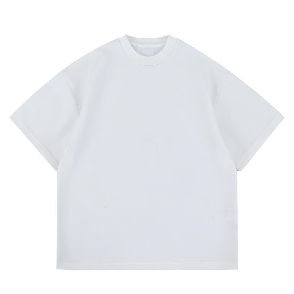 FGSS Menswear | 26SS Japanese Cityboy Cool Touch Space Cotton Small Collar Short Sleeve Loose T-shirt