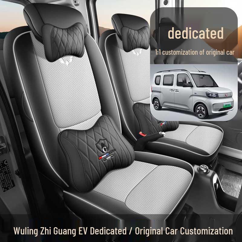 Wuling Zhi Guang EV Full Coverage Leather Seat Covers - 25 Models Compatible