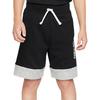 Air Loose Breathable Sports Casual Lace-Up Shorts Kids Shorts Black CV4465-010