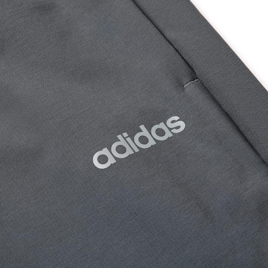 Adidas Casual Pants Men's Gray Moderate Straight Fit Pants KQ7868
