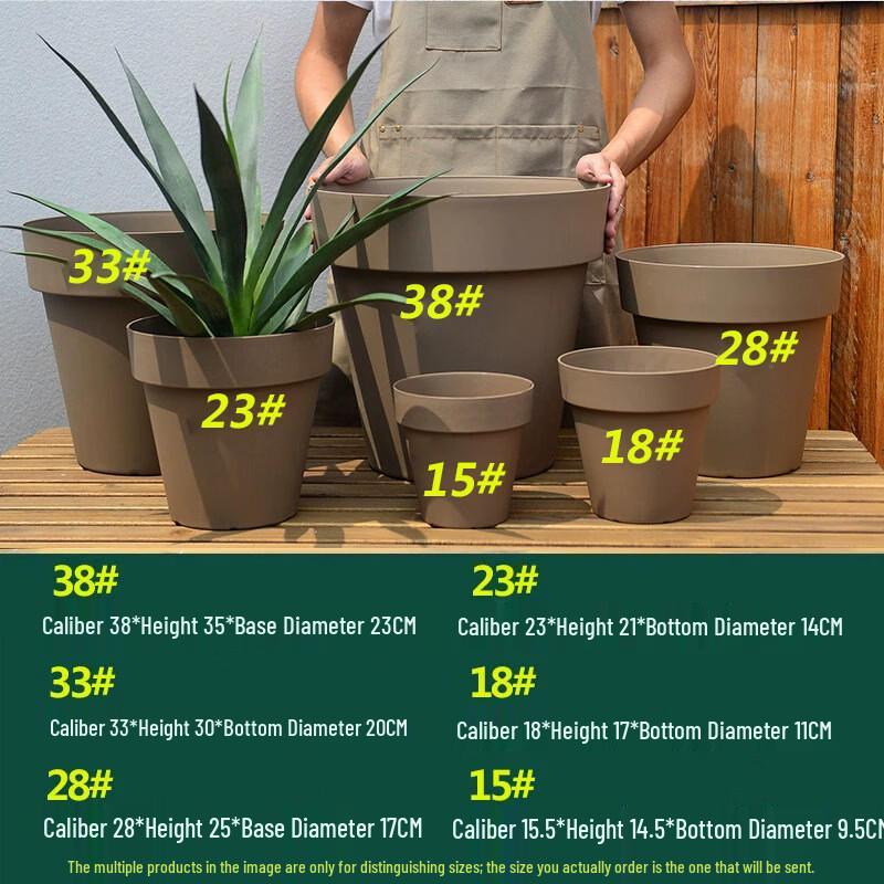 Yingtang Nordic Style Round Breathable Flower Pot