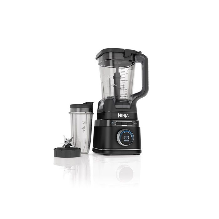 Mixeur Ninja Detect Power Blender Pro 1200W - 2-en-1 - 2L - 15 Modes - 10 Vitesses - Noir