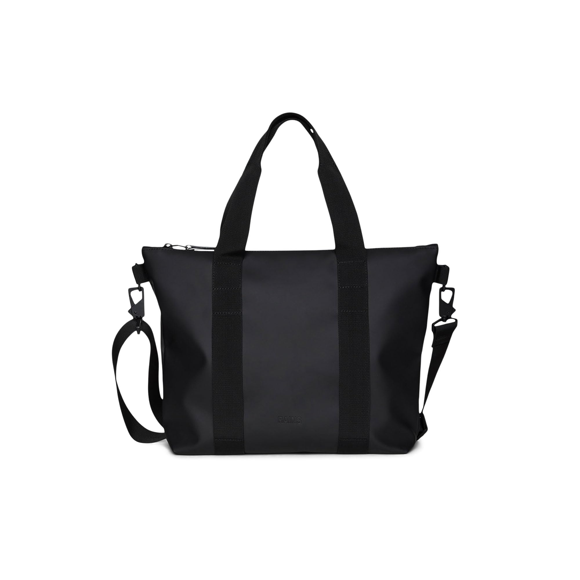 

Сумка-тоут Micro Crossbody Bag для женщин и мужчин Водонепроницаемая сумка-тоут для повседневных нужд Micro [RAINS] (черный), Черный, Микро, Черный///Белый,