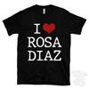 ICH LIEBE ROSA DIAZ T-SHIRT Herz Brooklyn Nine-Nine Polizist Komödie Harter Zuschauer Fan