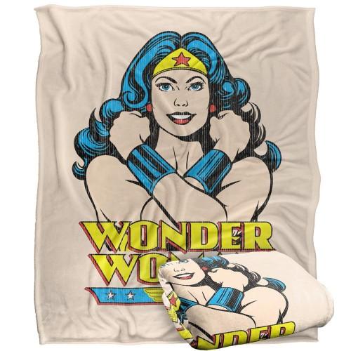 Wonder Woman Pose Blanket