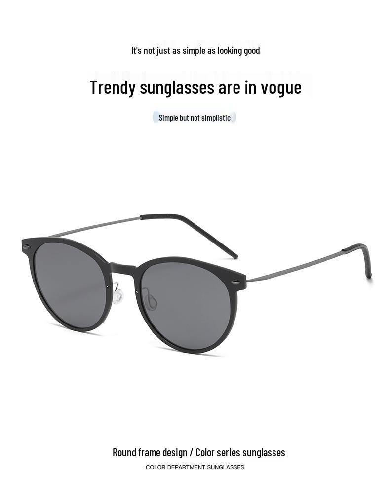 Retro Black Summer Sunglasses: Elegant Sun Protection for Women & Children