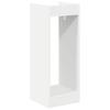 Plant Stand with Shelf White 30 x 30 x 80 cm Engineered Wood