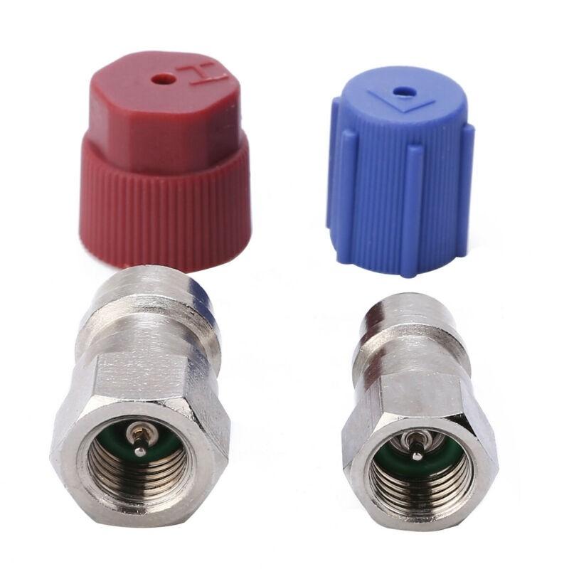 A/C Charging Port Adapter Air Condition Fitting Port
