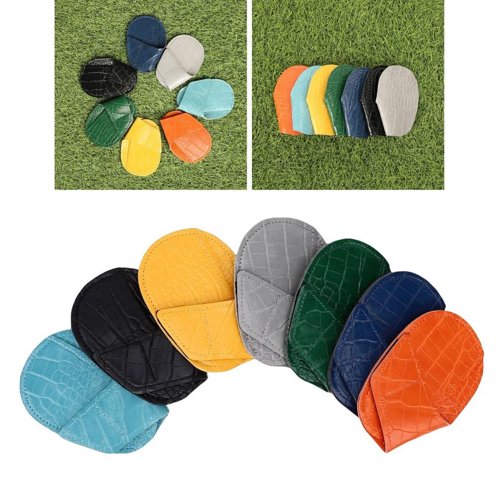 5pcs/7pcs Open Ended Iron Head Covers Non-Slip Golf Club Head Covers  Practice Range