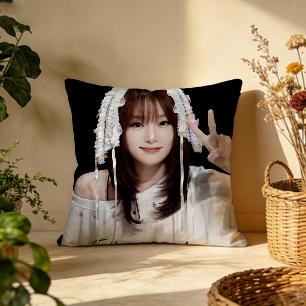 Trendy Cchoi Yenaed Cushion Cover Versatile DoubleSided Pillow Case Fit for Sofa Bed Car Daily Decor