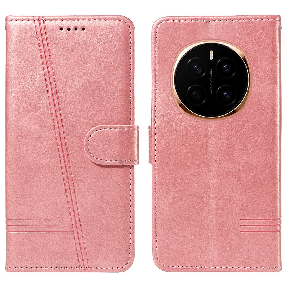 For Honor Magic7 5G Wallet Phone Case T-Shape Lines Leather Cover