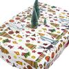 Christmas Printed Tablecloth Creative Pvc Christmas Table Tablecloth Christmas Tabletop Disposable Tablecloth