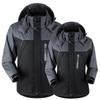 Winter Outdoor Couple Wyściełana kurtka z bawełny oraz aksamitna ciepła kurtka Duży rozmiar Prosta kurtka narzędziowa