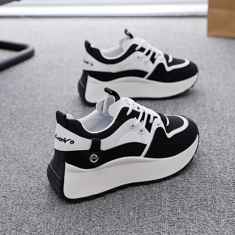 Large size platform women's shoes new new board shoes sports-resistant women's casual women's shoes