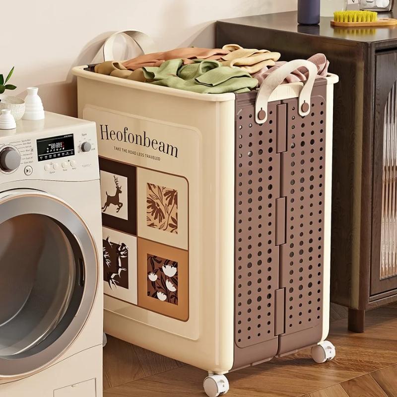 Large Capaci Laundry Hamper Foldable Dir Clothes Basket Batoom Home Use Organizer Nordic Sle Cartoon Element