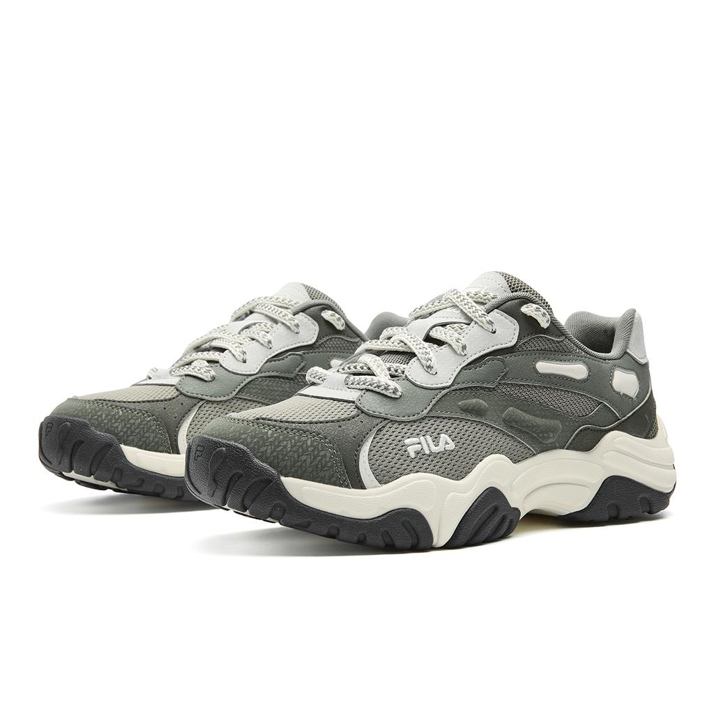 Fila KORAL Chunky Sneakers Men's Low-top Vetiver Grass Green/Dark