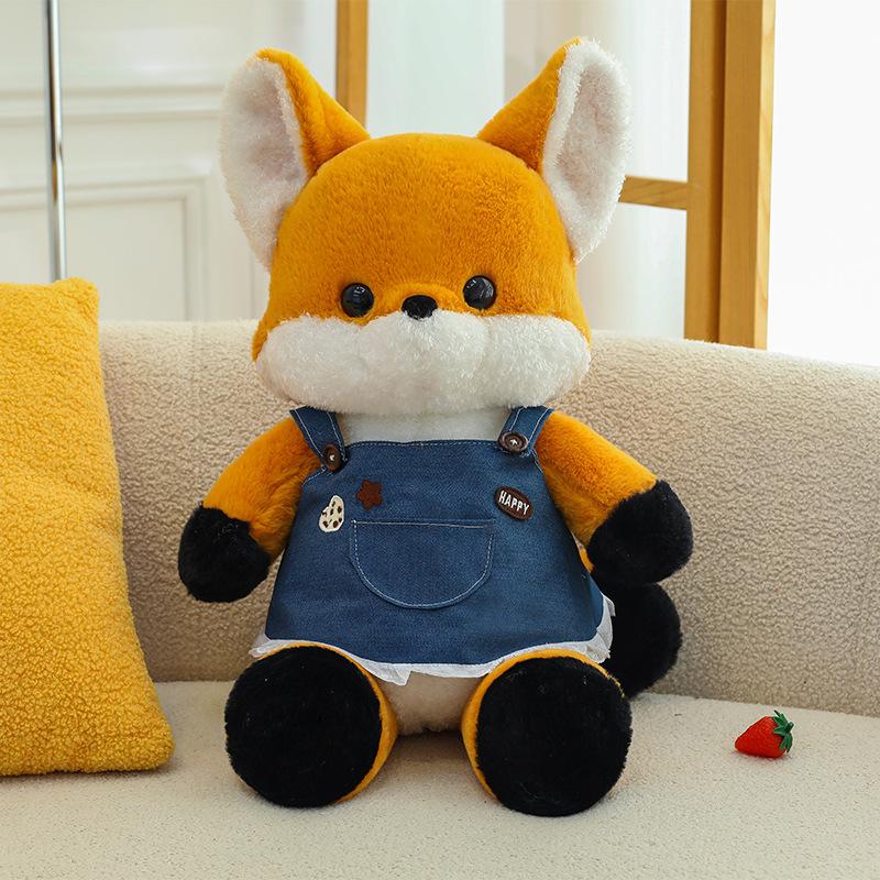 Forest Run Plüschtier Douyin Gleiche Wolfspuppe Husky Puppe Kissenpuppe Geburtstagsgeschenk Husky