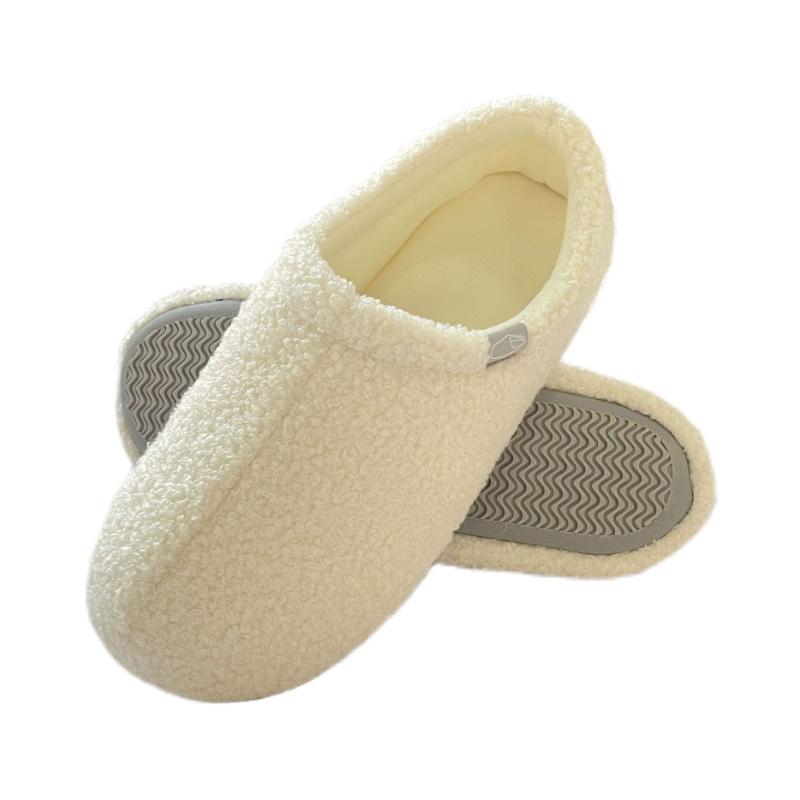 Mode Mode Rutschfeste Damenschuhe 2025 Winter Neu Runde Zehenpartie Ballerina Einfache Damen Baumwollschuhe Vielseitige Damen Hausschuhe Zapatos
