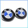 1Pcs 74/82mm Car Emblem Badge Hood Front Rear Trunk Logo For BMW M E46 E90 E60 F30 F10 X1 X2 X3 X5 X4 X6 X7 X8 G30 G20 G32 G11