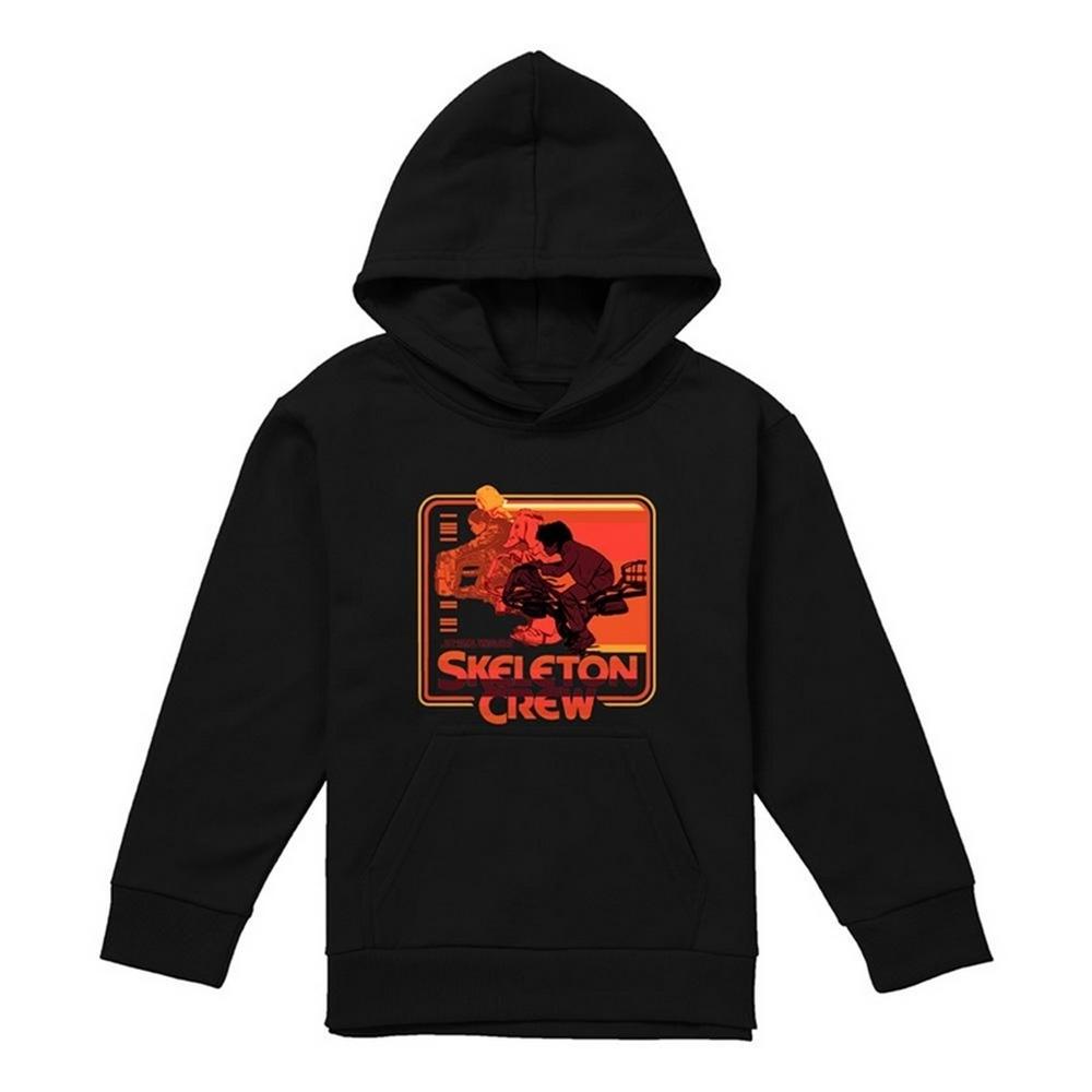 Star Wars: Skeleton Crew Childrens/Kids Retro Badge Hoodie