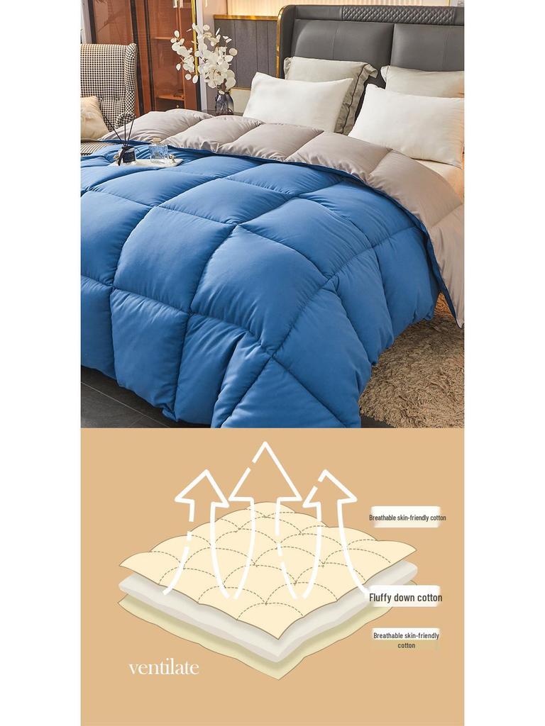 Downproof Velvet-Quilt: All-Season Comfort for Homestay and Students