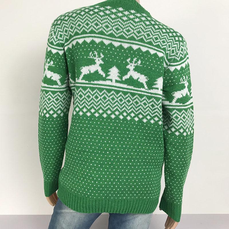 Christmas Sweater Women's Round Neck 