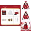 Authentisches Genshin Impact Klee Cosplay Komplettset Kostüm mit detailliertem Party-Outfit