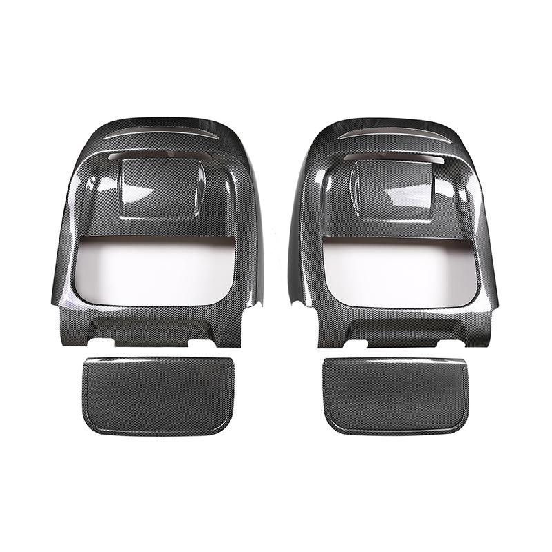 

Car Seat Back Protector Cover Anti-kick Anti Stepped Dirty Panel Trim Stickers Accessory For BMW X5 X6 F15 F16 G05 G06 2014-2026