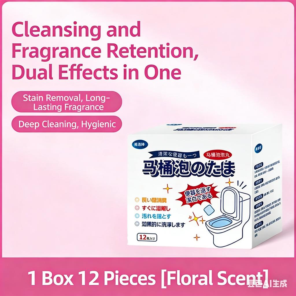 Toilet Deodorant Effervescent Tablets Powerful Bathroom Cleaner Removes Odor Limescale Urine Stains Yellow Marks Freshens Air