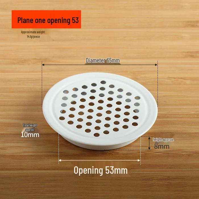 Stainless Steel Round Mesh Vent Cover for Cabinet or Wardrobe
