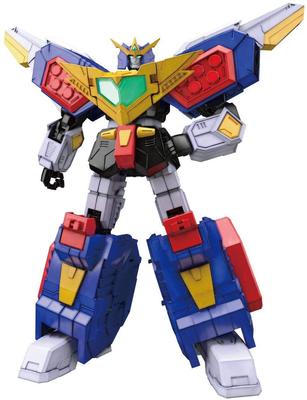 HG Nekketsu Saikyo Gosaurer Gransaurer Scale Plastic Model 1/300 Pre-colored