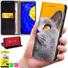 Etui Typu Portfel Do Honor Magic7 Lite - Pokrowiec Bluemoon Nadruk + Szkło 9H