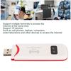 Point d'accès WiFi Portable Prise Blanche Plug and Play Haute Vitesse 4G USB WiFi Mobile Signal Stable Prise en Charge Multi-Appareils pour TV pour Téléphone