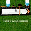 Golf Station Board Korektivní držení těla Skládací Golfový švih Trenér Cvičební podložka Tréninková podložka pro milovníky golfu