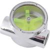 Water Flow Indicator,  Standard Female To Female Thread Sight Flow Indicator  Water Cooling Flow Indicator(1pc, Yellow) -t