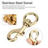 Quality Brass Swivel Trigger Hook High Strength Pet Pet Leash Rope Clip Golden Yellow