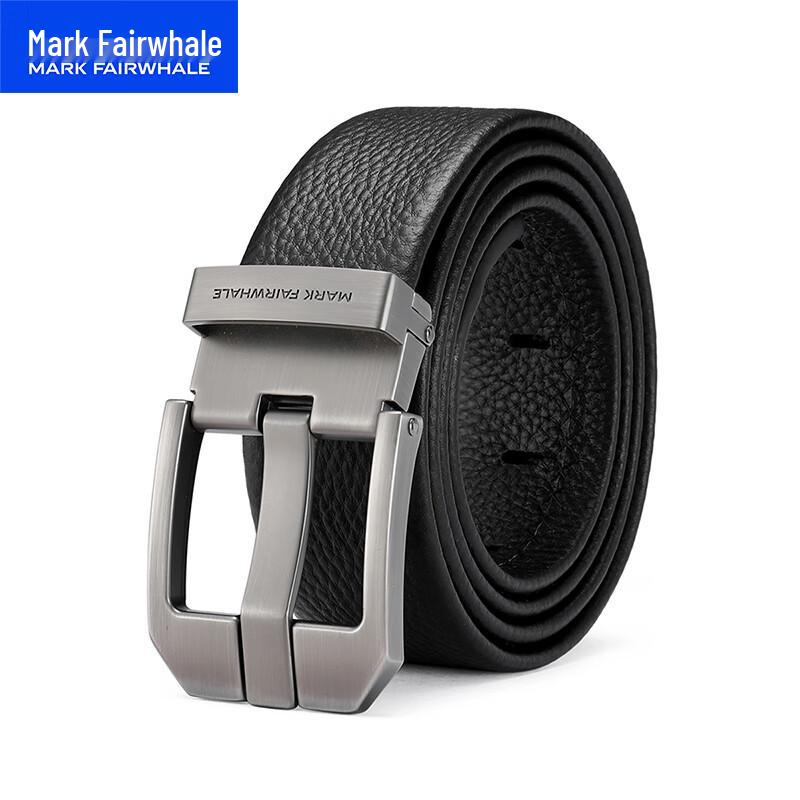 MARK FAIRWHALE Men s Textured Leather Belt 120cm
