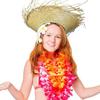 Elegant Panama Hat Straw Hat with Wide Brimmed, Cool and Comfortable Pava Hat Hawaiian Cap