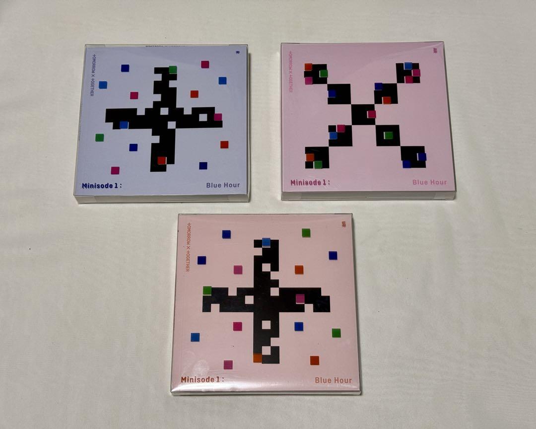 

[USED] TXT “minisode1: Blue Hour” 3 types set