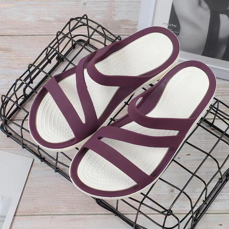 "Women's Trendy Korean Soft Sole Beach Sandals - Casual Summer Slippers"