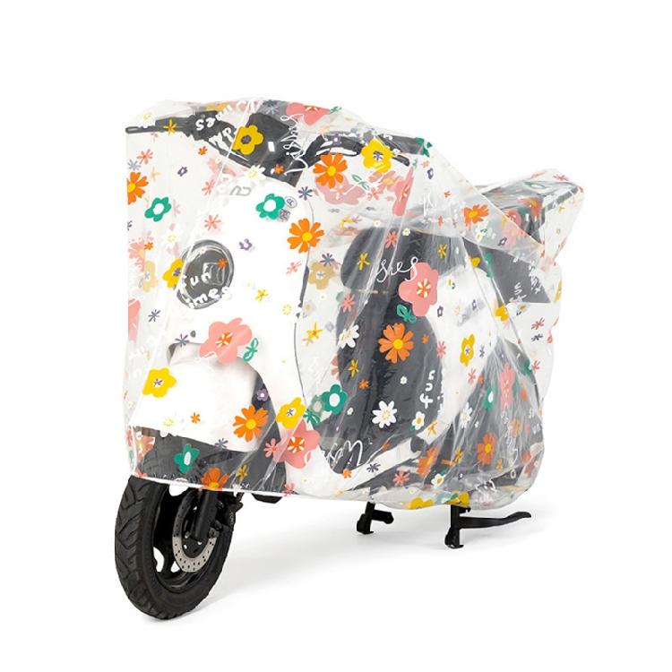 

Motorcycle Scooter Dustproof Cover Outdoor Suncreen Sleeve for E-bike Bicycle L